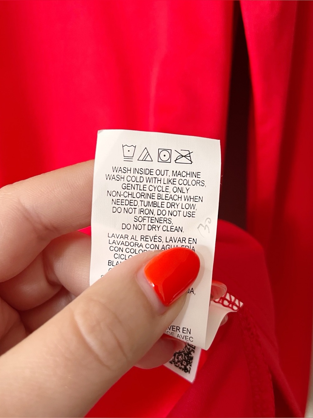Under Armour NWT Boys Red Long Sleeve Baseball Shirt Size 6 - Picture 7 of 7